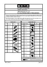 Living Spaces 6/0 CALIFORNIA KING STORAGE BED 305-P041180 Assembly Instructions предпросмотр