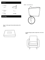 Предварительный просмотр 2 страницы Living Spaces 6020 1S Assembly Instructions