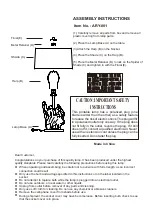 Living Spaces ARY-001 Assembly Instructions preview