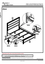 Предварительный просмотр 2 страницы Living Spaces B6700-Q-HBFB Assembly Instructions