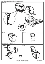 Предварительный просмотр 4 страницы Living Spaces BATEMAN 302345 Assembly Instructions Manual