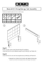 Предварительный просмотр 1 страницы Living Spaces Boswell E Assembly