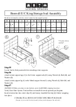 Предварительный просмотр 3 страницы Living Spaces Boswell E Assembly