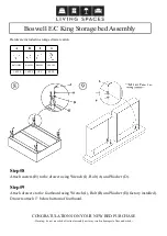 Предварительный просмотр 4 страницы Living Spaces Boswell E Assembly