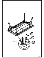 Предварительный просмотр 2 страницы Living Spaces CALEB 244133 Assembly Instruction