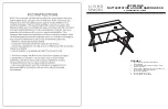 Living Spaces CKP5454GLD Assembly Instructions предпросмотр