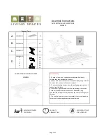 Предварительный просмотр 1 страницы Living Spaces DUKE 51030835 Assembly Instructions