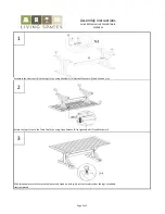 Предварительный просмотр 2 страницы Living Spaces DUKE 51030835 Assembly Instructions