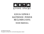 Предварительный просмотр 1 страницы Living Spaces EASTWOOD POWER K2024-52PHR-S User Manual