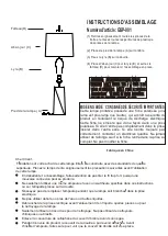 Предварительный просмотр 2 страницы Living Spaces GSP-001 Assembly Instructions