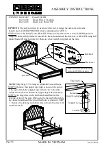 Предварительный просмотр 5 страницы Living Spaces IA222-422 Assembly Instructions Manual