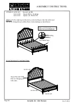 Предварительный просмотр 6 страницы Living Spaces IA222-422 Assembly Instructions Manual