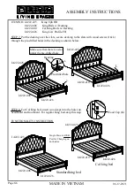 Предварительный просмотр 6 страницы Living Spaces IA222-425 Assembly Instructions Manual