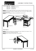 Предварительный просмотр 4 страницы Living Spaces IB248-3025 Assembly Instructions Manual