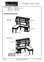 Предварительный просмотр 6 страницы Living Spaces IB248-3025 Assembly Instructions Manual