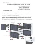 Предварительный просмотр 2 страницы Living Spaces Mateo 7030-01100 Assembly Instructions Manual