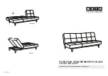 Предварительный просмотр 1 страницы Living Spaces PAGE-SOFA CONVERTIBLE WITH CHAISE Assembly Instructions