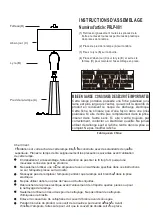 Предварительный просмотр 2 страницы Living Spaces PRLP-001 Assembly Instructions