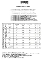 Предварительный просмотр 1 страницы Living Spaces RONAN STEEL 272865 Assembly Instructions