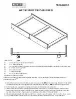 Предварительный просмотр 2 страницы Living Spaces Summit 4697 Manual