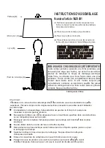 Preview for 2 page of Living Spaces Surya MLR-001 Assembly Instructions