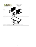 Предварительный просмотр 2 страницы Living Spaces TITAN 51030838 Assembly Instruction