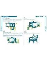 Предварительный просмотр 4 страницы Living 088-0559-4 Assembly Instructions Manual