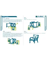 Предварительный просмотр 9 страницы Living 088-0559-4 Assembly Instructions Manual