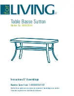 Preview for 16 page of Living 088-0559-4 Assembly Instructions Manual