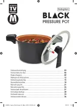 Livington BLACK Pressure Pot Instructions For Use Manual предпросмотр