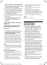 Предварительный просмотр 8 страницы Livington BLACK TWENTY 4 Instructions For Use Manual