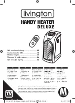 Livington Handy Heater Deluxe Instructions For Use Manual preview