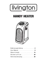 Livington HANDY HEATER User Manual предпросмотр