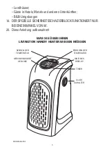 Предварительный просмотр 5 страницы Livington HANDY HEATER User Manual