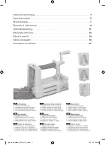 Предварительный просмотр 2 страницы Livington Veggie Cut User Instructions