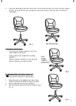 Предварительный просмотр 5 страницы LivingXL 500LB Fabric Task Chair Assembly And Safety Instructions