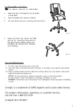 Предварительный просмотр 6 страницы LivingXL 500LB Assembly And Safety Instructions