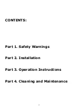 Preview for 2 page of LIVINOX LEH-2000I Manual