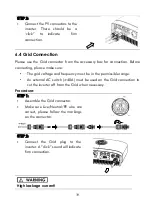 Предварительный просмотр 22 страницы LIVOLTEK Hyper 2000 Operating Manual