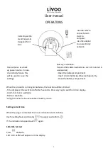 Предварительный просмотр 6 страницы Livoo AR319 User Manual