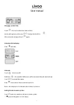 Предварительный просмотр 7 страницы Livoo AR319 User Manual