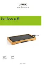 Предварительный просмотр 1 страницы Livoo Bamboo grill Instruction Manual