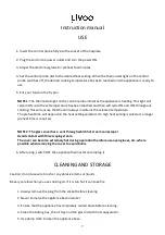 Предварительный просмотр 8 страницы Livoo DOC133 Instruction Manual