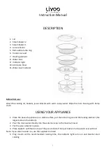 Предварительный просмотр 5 страницы Livoo DOC191 Instruction Manual