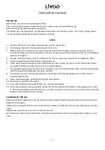 Preview for 7 page of Livoo DOC216 Instruction Manual