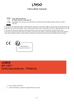 Preview for 9 page of Livoo DOC216 Instruction Manual