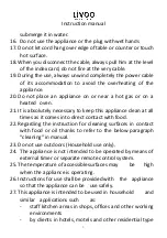 Предварительный просмотр 4 страницы Livoo DOC239 Instruction Manual