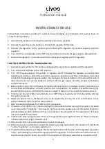 Предварительный просмотр 6 страницы Livoo DOC249 Instruction Manual