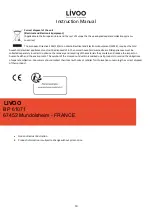 Preview for 11 page of Livoo DOC255 Instruction Manual