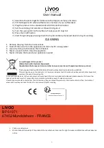 Предварительный просмотр 7 страницы Livoo DOD158 User Manual